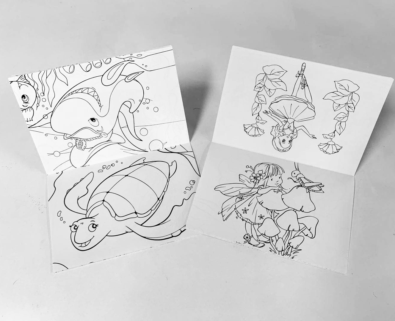 In stock Coloring Books Printing For Children book printing services