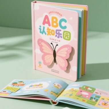 Custom Butterfly Pop-up Children’s Book Printing with Logo