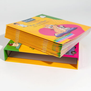 Custom Softcover Children’s Story Book Printing with Saddle Stitch Binding