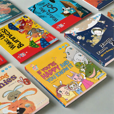Custom Hardcover Children’s Board Book Printing with Personalized Designs