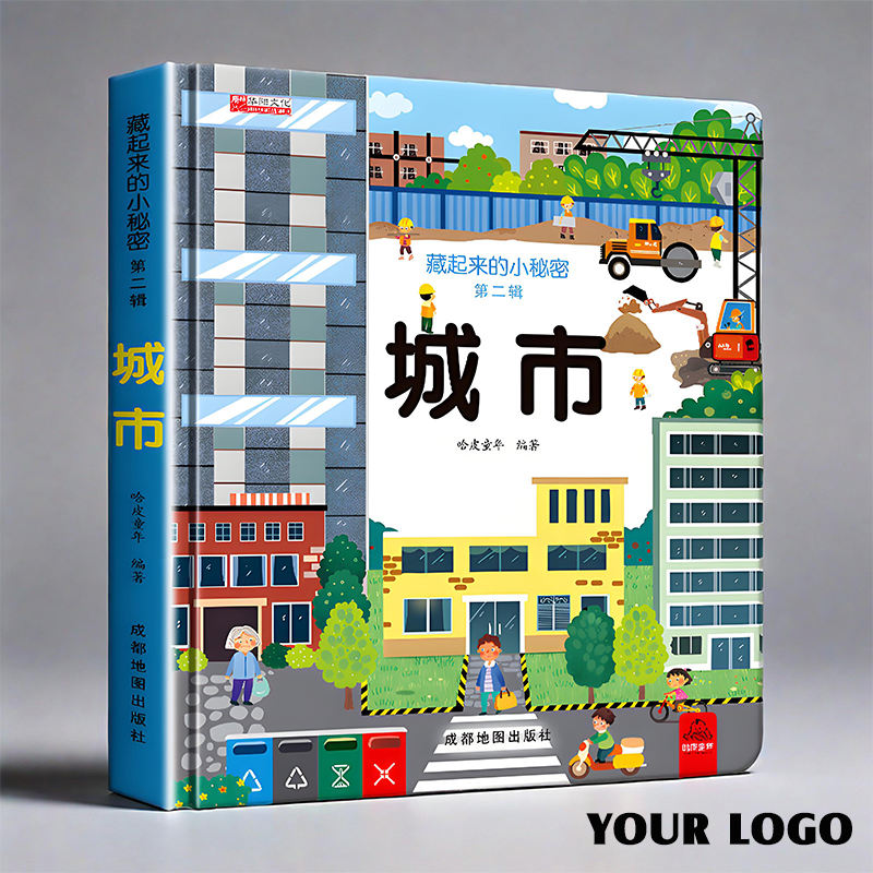 Custom Hardcover Children’s Board Book Printing with Personalized Designs