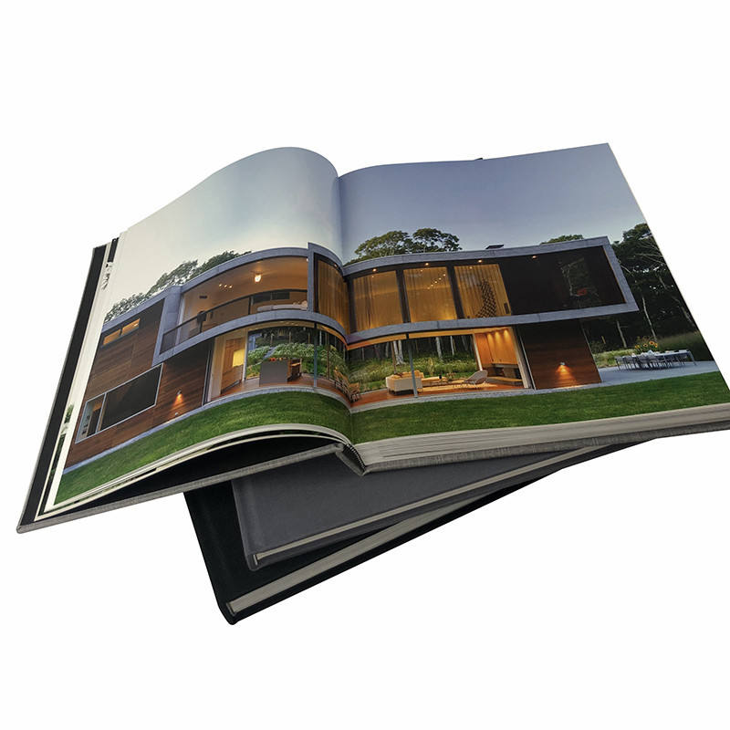 Customized personalized hardcover magazine and photo book printing service with full-color high-quality prints.