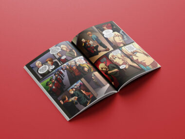 Factory OEM custom hardcover children comic book printing service with high-quality, wholesale options.
