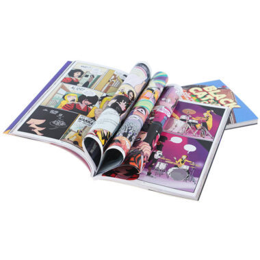 High-quality custom full-color hardcover adult comic book printing with professional results.