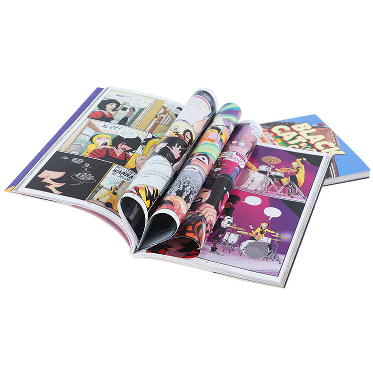 High-quality custom full-color hardcover adult comic book printing with professional results.