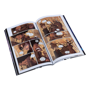 Printing supplier for manga comic book printing with offset printing technology for high-quality results.